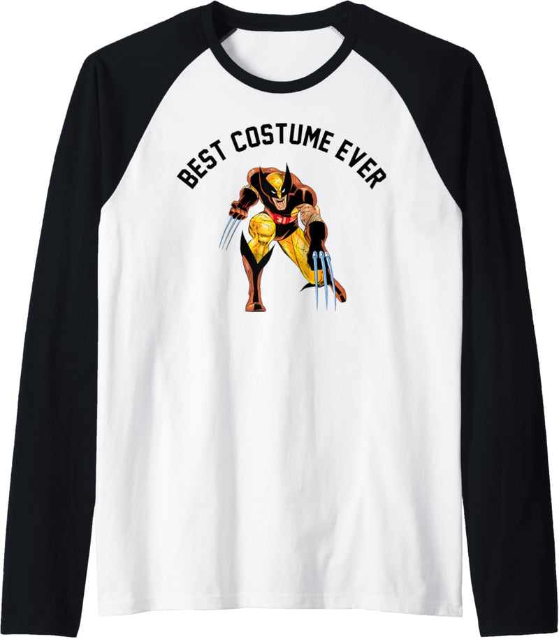 Marvel Wolverine Best Costume Ever Portrait Raglan