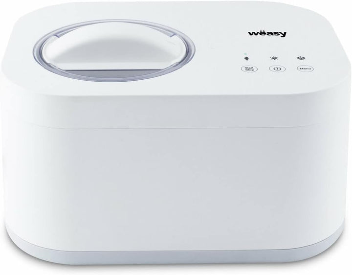 Wëasy YUM135 Eisturbine, 1 l, fertig in 60 Minuten, automatische Abschaltung, 100 W, Touch-Bedienfel