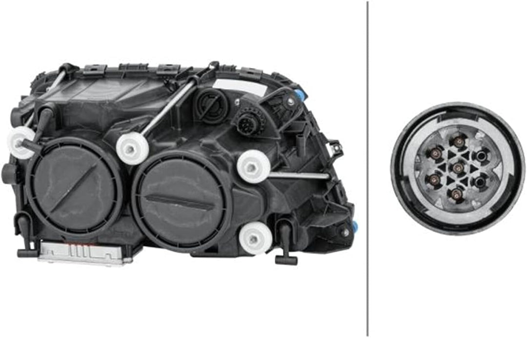 HELLA 1EL 009 513-211 Bi-Xenon-Hauptscheinwerfer - links - für u.a. Mercedes-Benz Actros MP3 Links (