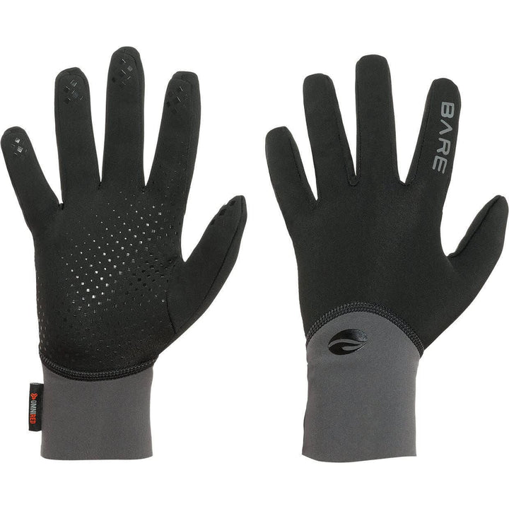 Bare Exowear Handschuhe Nass Trocken Unterziehhandschuh Schwarz 2X Small, Schwarz 2X Small