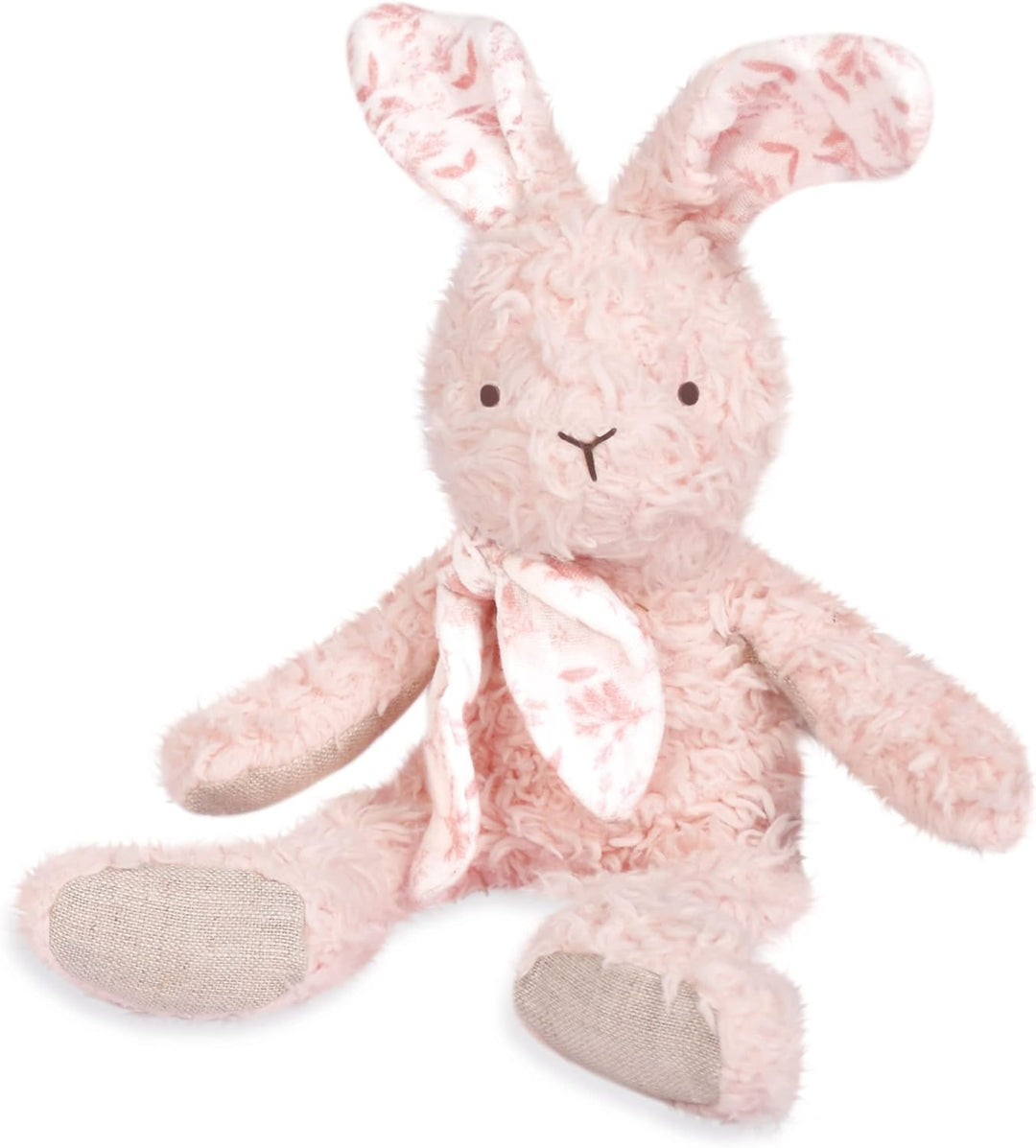 Doudou et Compagnie - Kuscheltier Kaninchen – Bio – Rosa – 25 cm – Kuscheltier Botanic Bio – DC3970