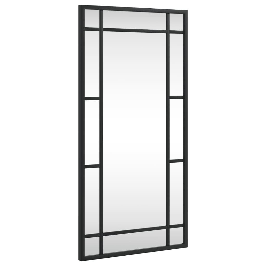 vidaXL Wandspiegel, Hängend Rechteckig Spiegel Badspiegel, Fensterspiegel für Badezimmer Wohnzimmer,