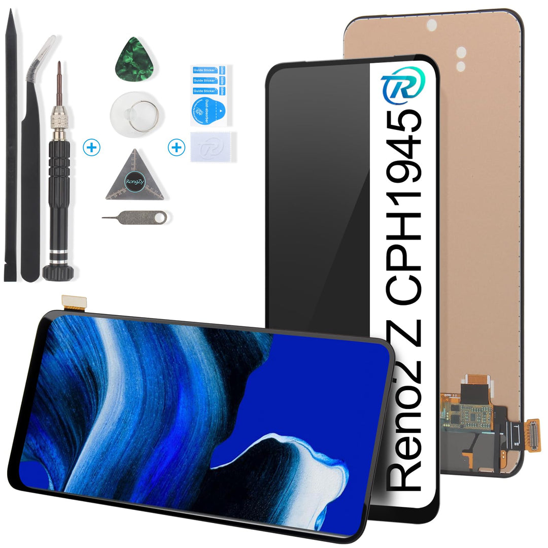 RongZy Kompatibel mit Oppo Reno2 Z/Reno 2Z CPH1945 CPH1951 Ersatz Bildschirm LCD Display und Touchsc