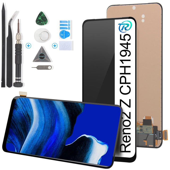 RongZy Kompatibel mit Oppo Reno2 Z/Reno 2Z CPH1945 CPH1951 Ersatz Bildschirm LCD Display und Touchsc