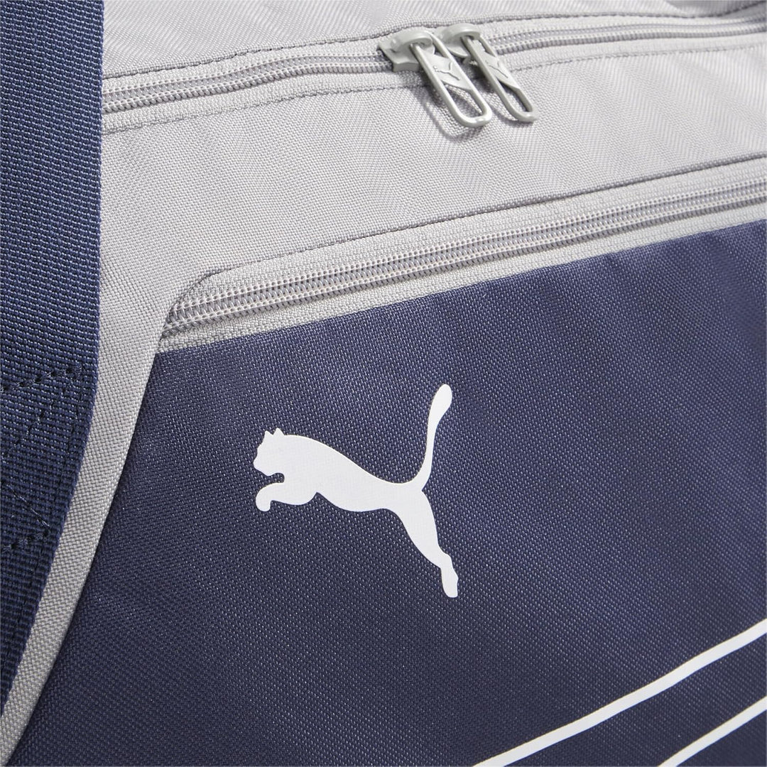 PUMA Unisex Fundamentals Sporttasche M Sporttasche Einheitsgrösse Puma Marine-beton Grau, Einheitsgr