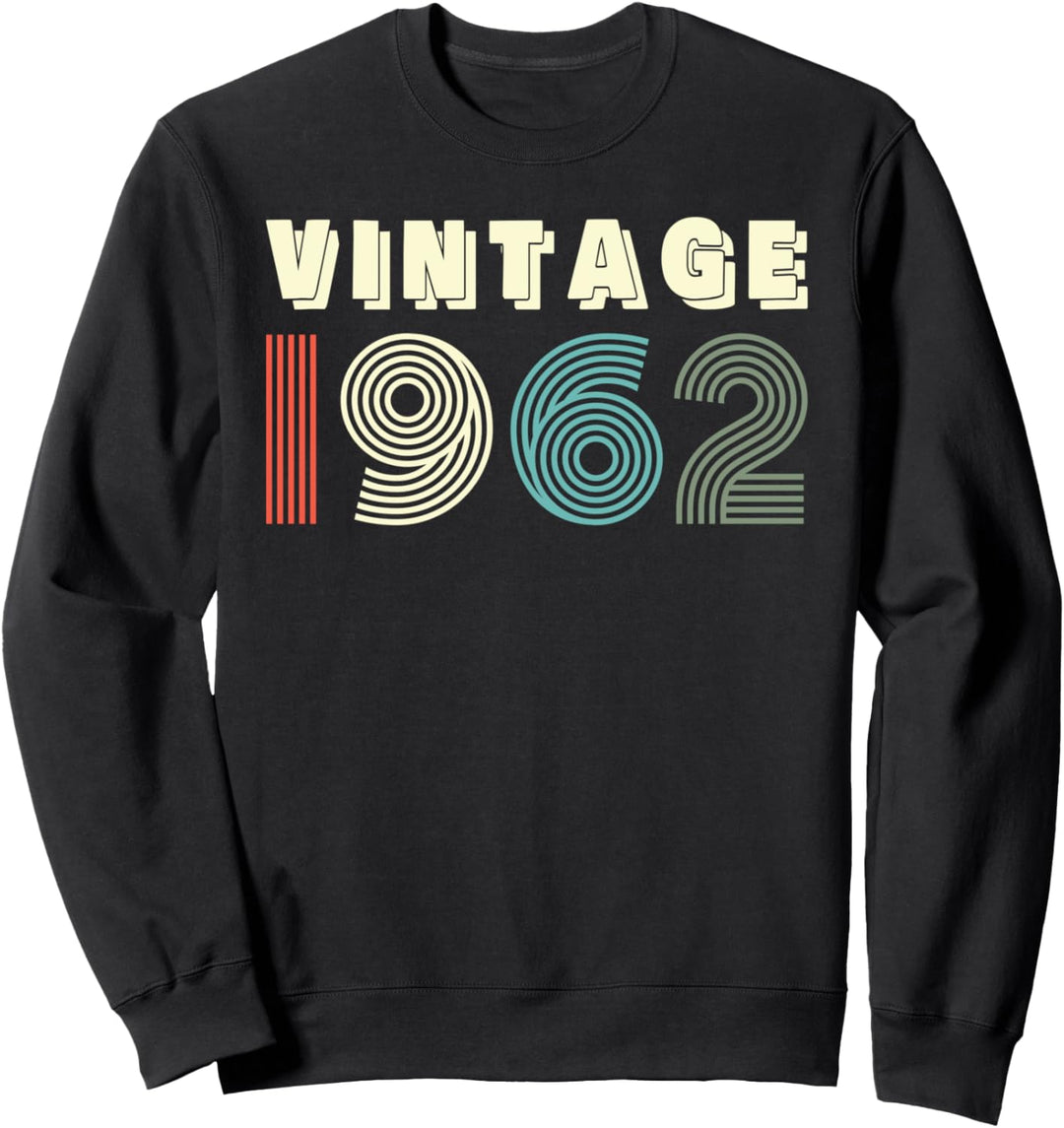 60. Geburtstag Sonnenuntergang Retro Vintage Tees 60 Jahre alt Sweatshirt