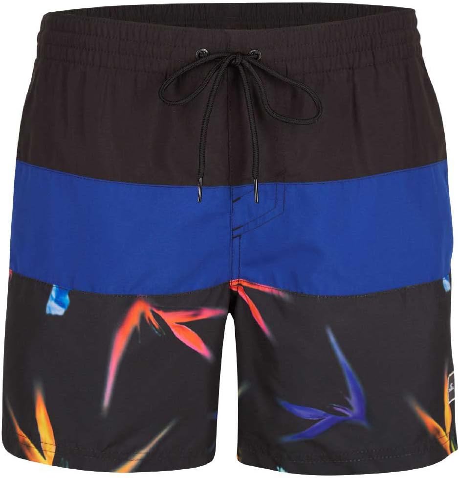 O'Neill Men's Frame Block Shorts Men Swim, Blue Multi, S