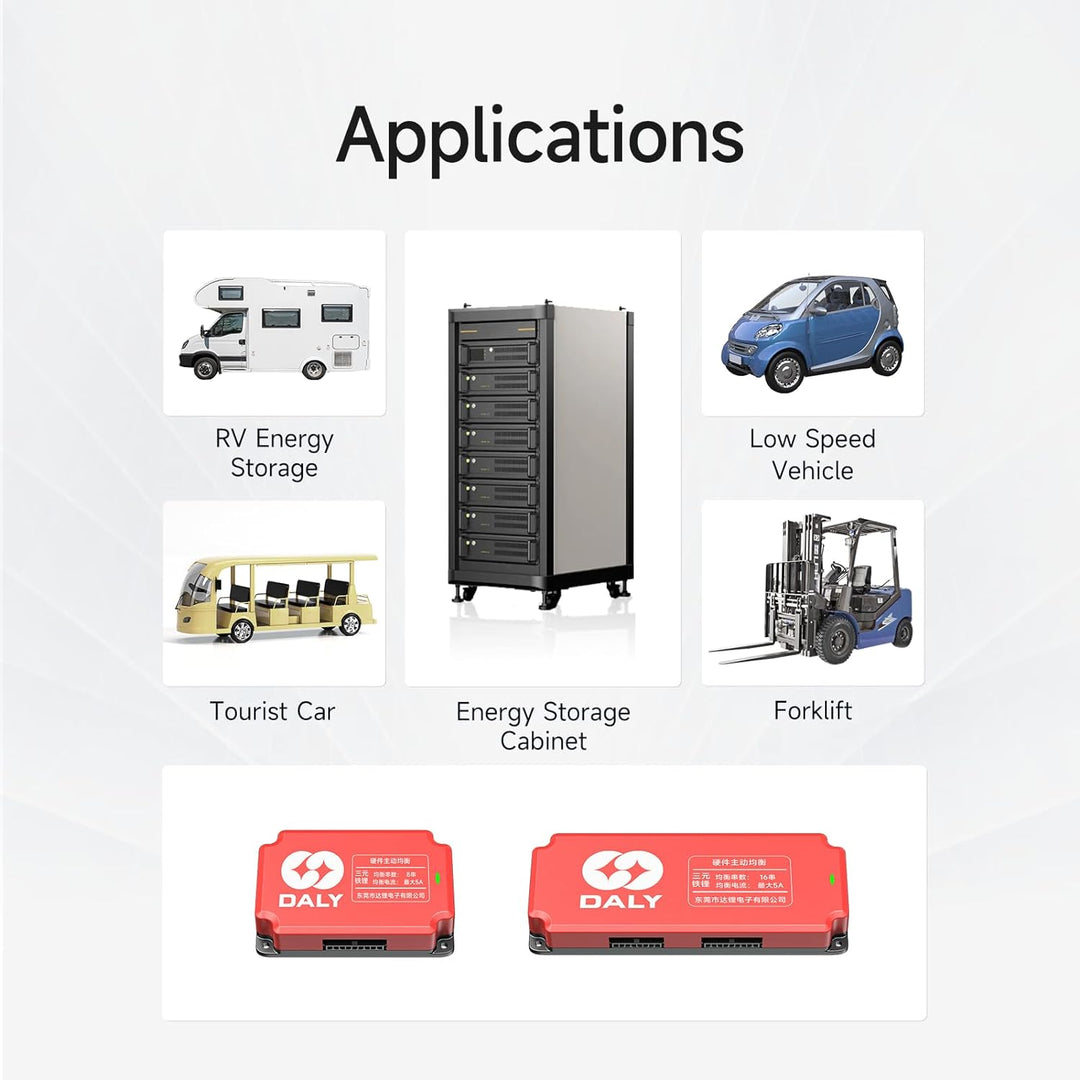 Daly 5A Active Equalizer 16S Active Balancer für Lifepo4 Li-ion LTO Batterie Gruppen Kondensator Bal