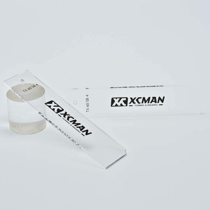 XCMAN Alpine Ski Freeride & Snowboard Base Wax Plastic Scraper 2pcs Snowboard 230 x 60 x 4 mm, Snowb