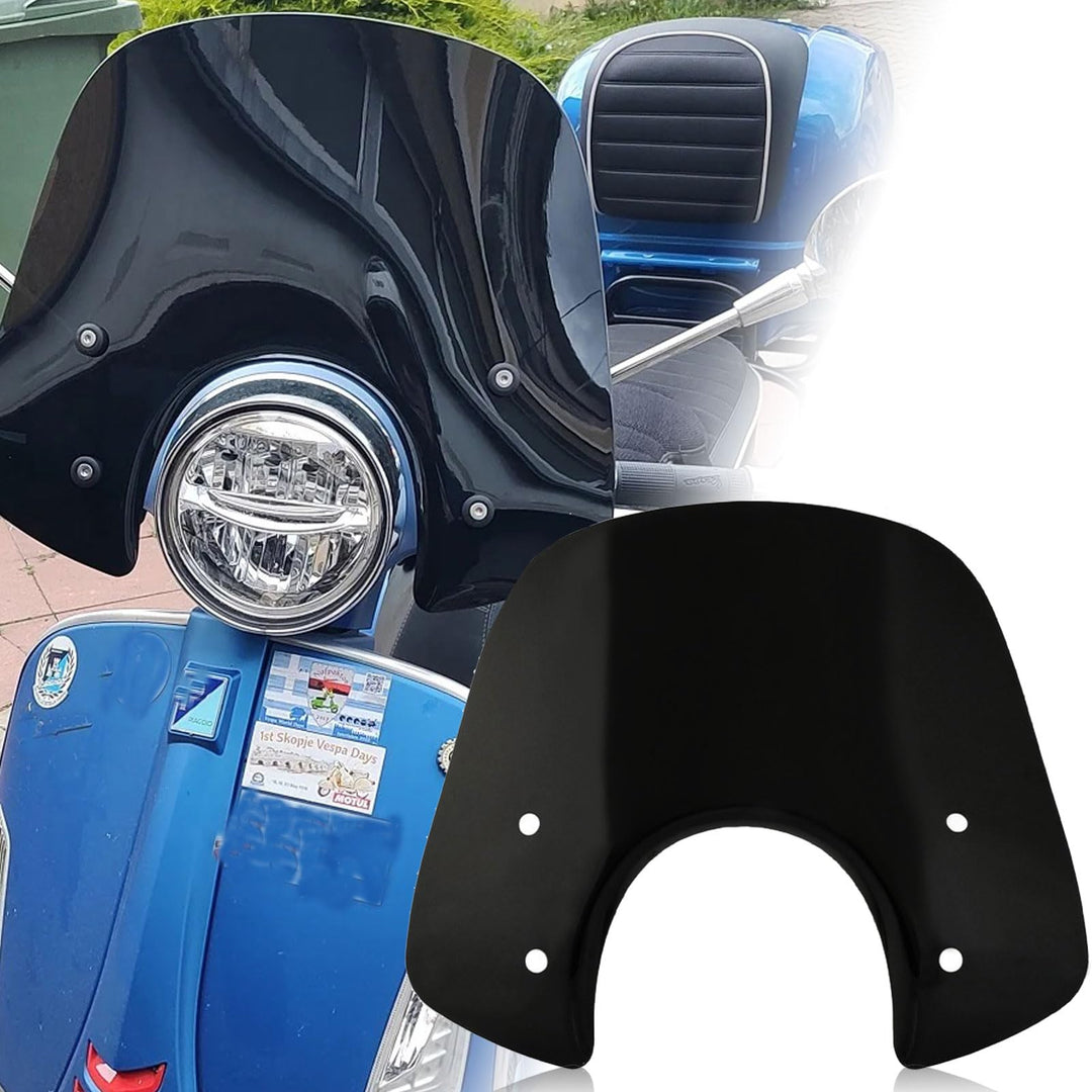 Midimttop Motorrad Frontscheibe Windschutz Scheibe Windabweiser Windschutz Scheibe kompatibel mit Pi