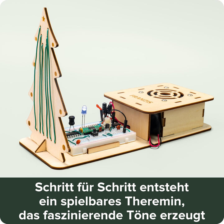 FRANZIS 67242 - Magische Klänge: Berührungslos musizieren mit dem Theremin-Bausatz!