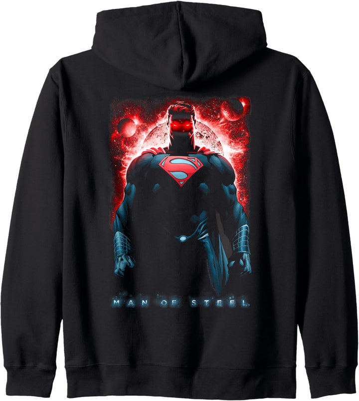 Superman Man of Steel Red Son of Krpton Kapuzenjacke