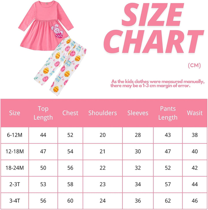 Baby Mädchen Oster Outfit Kleinkind Langarm Hase Kleid + Hase Hosen und Bogen Stirnband für Oster Ge