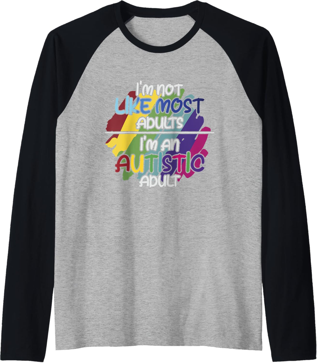 Autismus Autist Puzzle - Autism Awareness Day Raglan