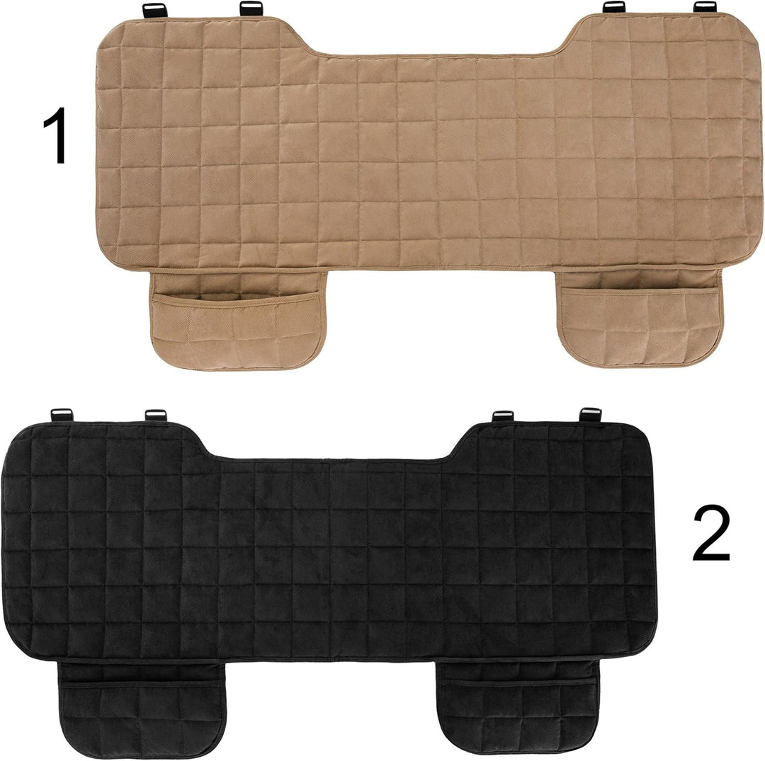 PillowPrim Hundedecke für Auto Rückbank - Kratzfeste Autoschondecke Hund Rücksitz - Innenschutz für