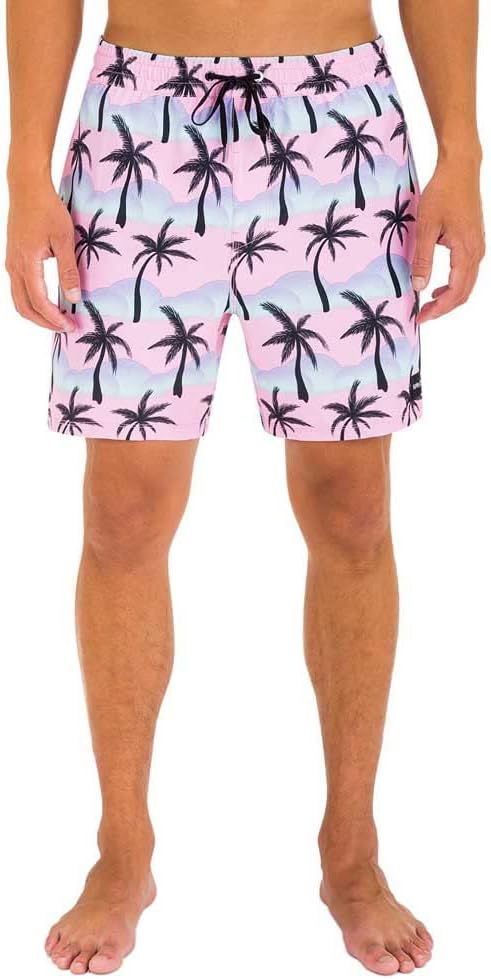Hurley Herren Cannonball Volley 17' Board-Shorts (1er Pack) S Rosa, S Rosa