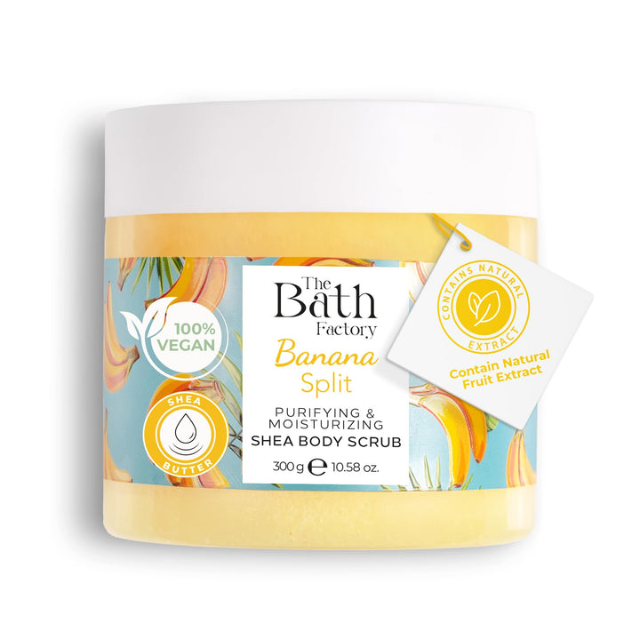Banana Split Shea Body Scrub,300 Gramm
