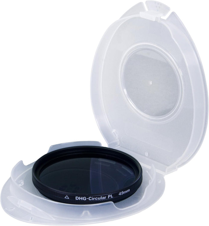 Dörr DHG Zirkular Polfilter 49 mm mit extrem Flacher Filterfassung/beidseitige 10-fache Mehrschichtv