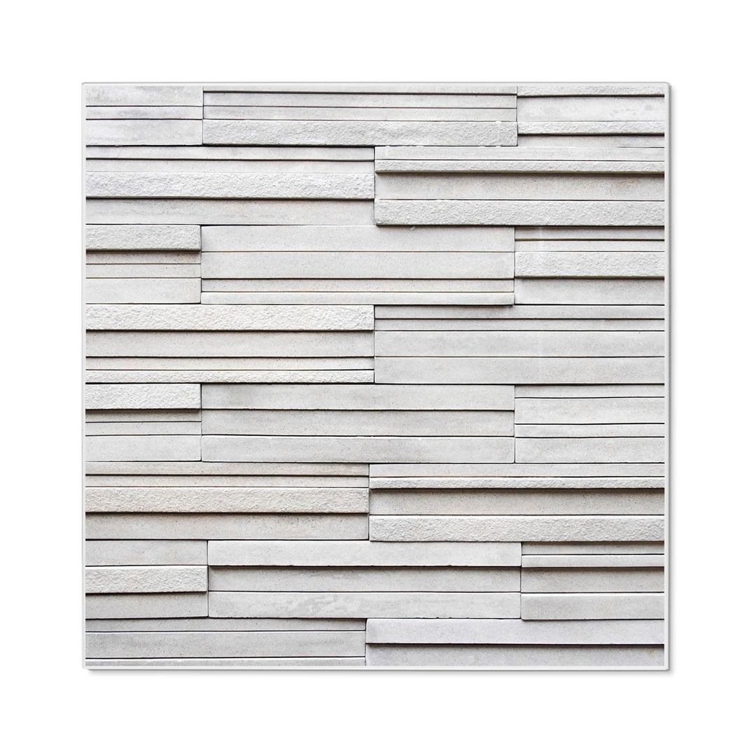 banjado Magnettafel 50 x 50 cm/Magnetwand aus Metall/Magnetpinnwand als Memoboard/Pinnwand Magnettaf
