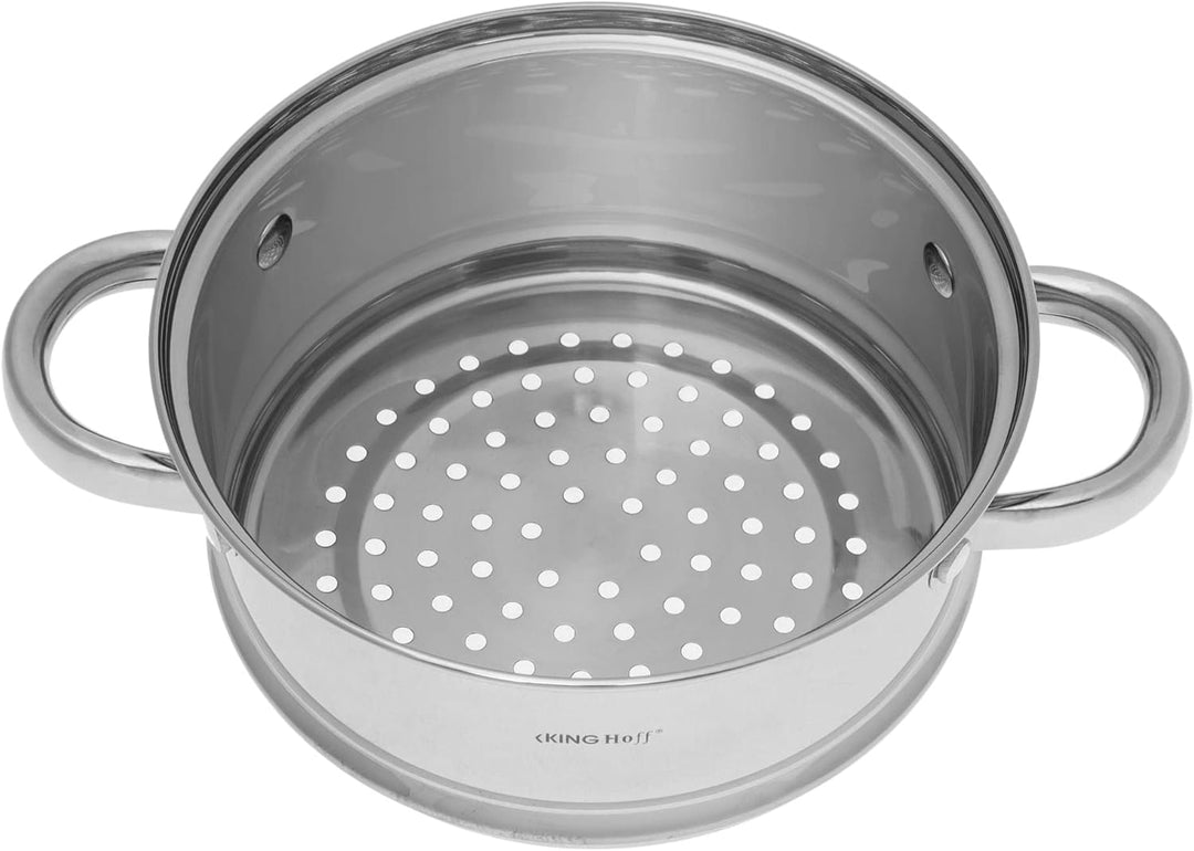 Dampferzeuger Dämpfeinsatz Steamer-Aufsatz KINGHOFF (18cm), 18cm