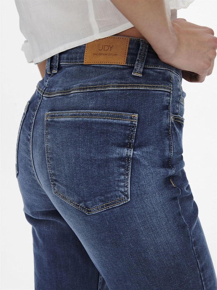 JdY Damen Jeans 25W / 32L Medium Blue Denim, 25W / 32L Medium Blue Denim