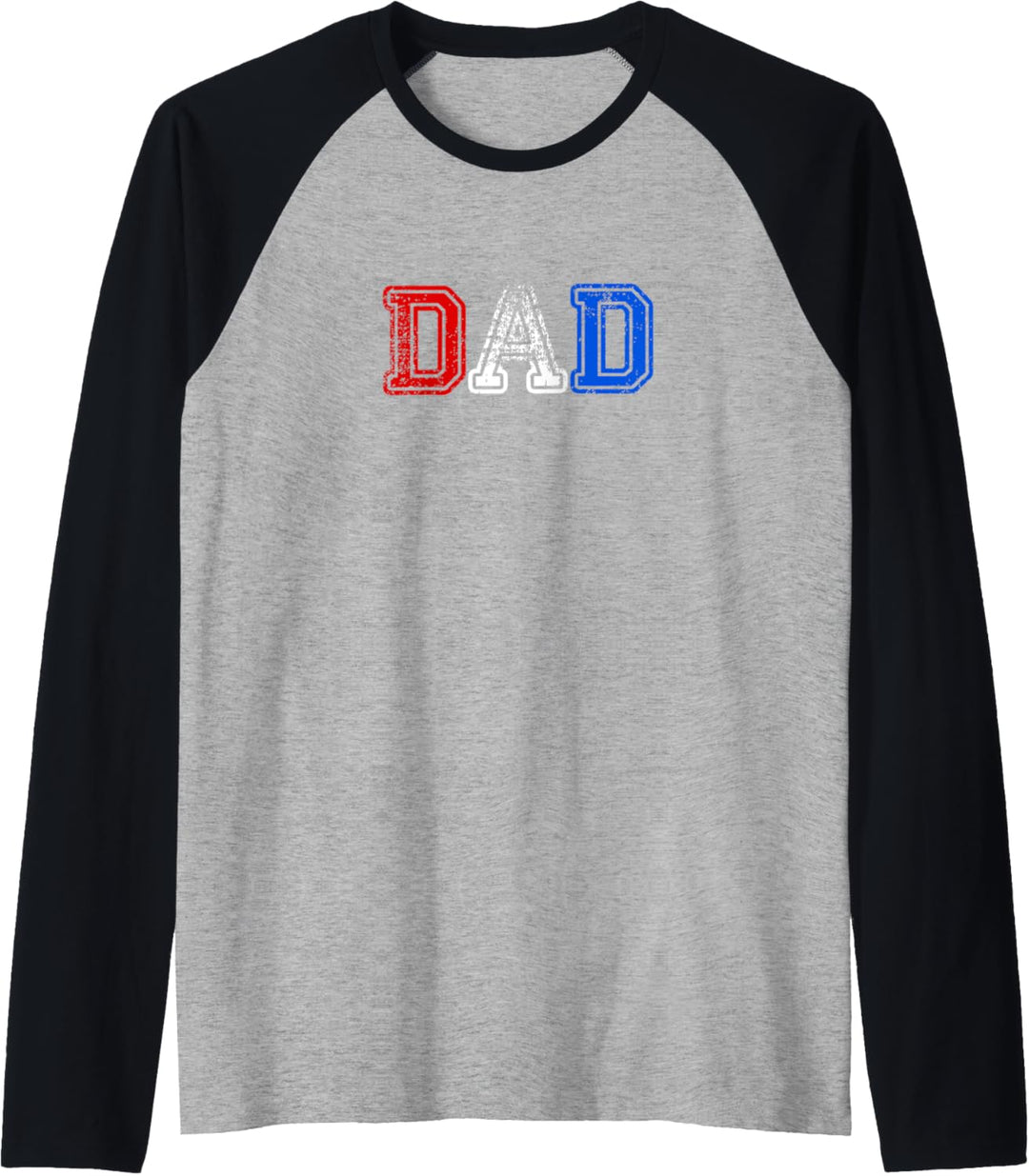 Herren Dad Gifts for Dad | Vintage Dad | Gift Ideas Fathers Day Red Raglan