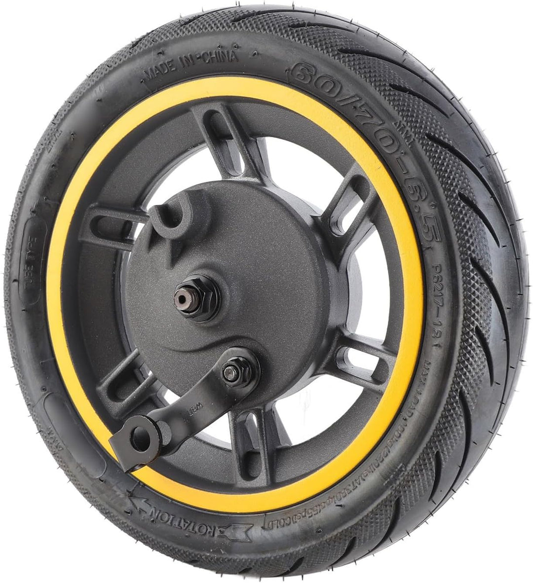 Elektroroller Vorderrad für Ninebot 9 MAX G30, 10 Zoll 60/70-6,5 E-Roller Vorderrad mit Reifen, Elek