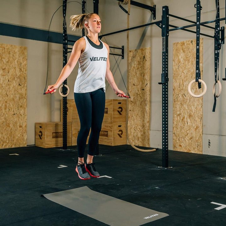 Velites Earth 2.0 gewichtetes Springseil für Crosstraining, Boxen und Fitness I Ideal zur Maximierun