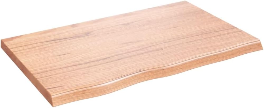 vidaXL Waschtischplatte, Multifunktional Arbeitsplatte mit Naturkante, Waschtischkonsole Tischplatte