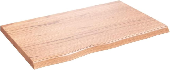 vidaXL Waschtischplatte, Multifunktional Arbeitsplatte mit Naturkante, Waschtischkonsole Tischplatte