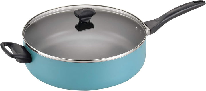 Farberware Jumbo-Herd-/Sautepfanne mit Antihaftbeschichtung, spülmaschinenfest, mit Helfergriff, 1,8