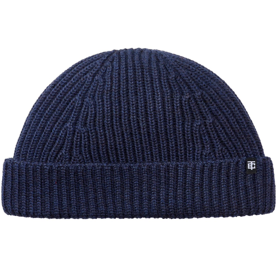 Enter the Complex® Kurze Fisherman Beanie, Docker Mütze, Herren und Damen, Trawler Beanie, 100% Meri