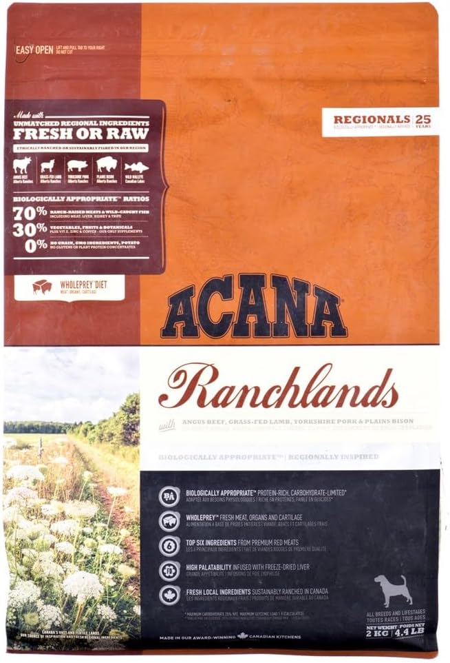 Acana Ranchlands Dog Regionals - 2 kg