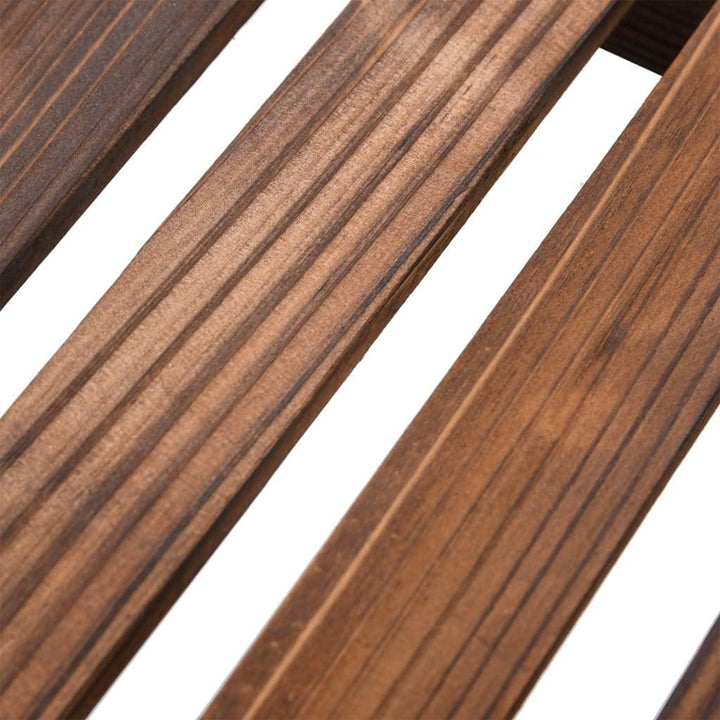 vidaXL Blumenständer, Pflanzenregal Holz, Blumenregal für Wohnzimmer Balkon Terrasse, Pflanzenstände