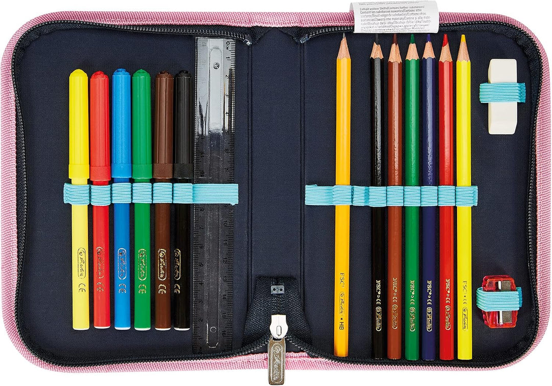 herlitz 50037377 Schulranzen Loop Plus, Unicorn, 1 Stück