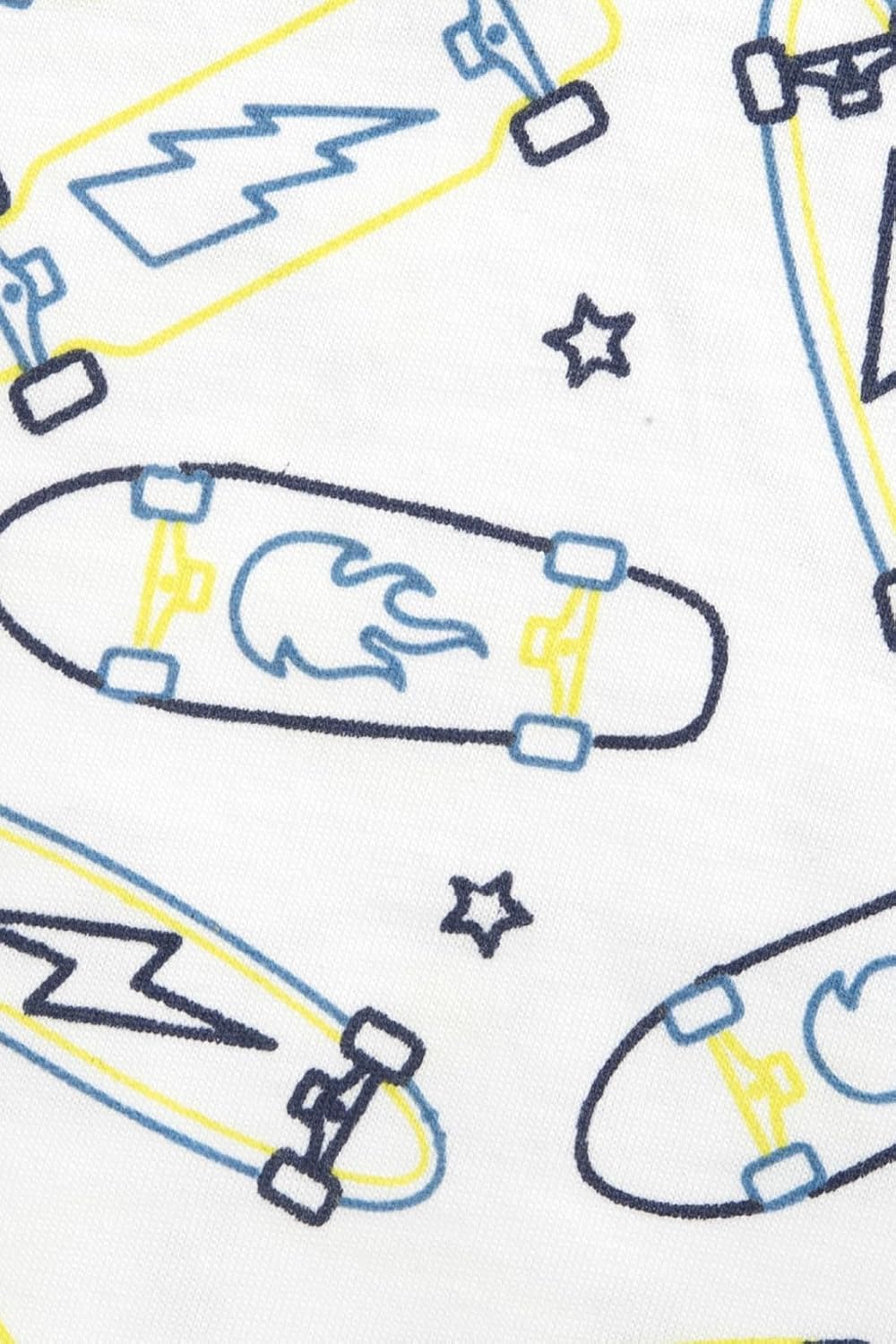 Chicco, Set Kurzarm T-Shirt aus Baumwolle, Jungen 12 Monate Weiss, 12 Monate Weiss
