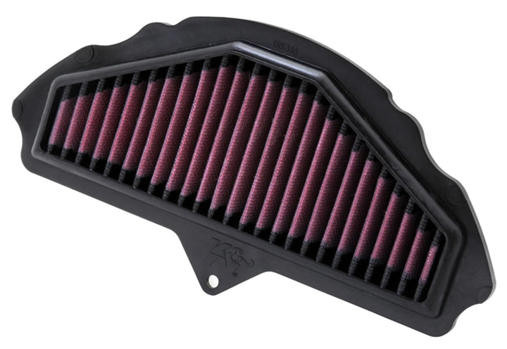 K&amp;N KA-1008 Motorrad Tauschluftfilter, Rot
