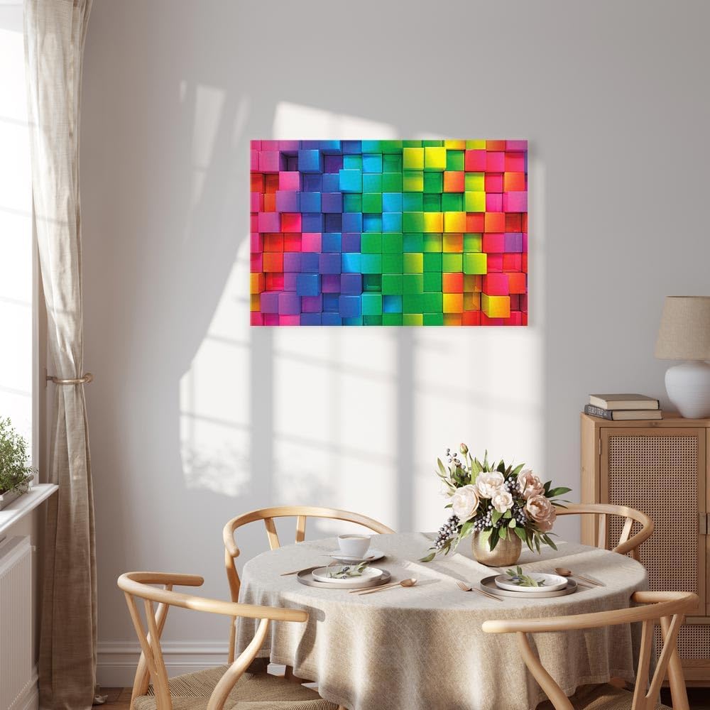 murando Akustikbild 3D Effekt Bilder Akustikschaum Hochleistungsschallabsorber Schallschutz Leinwand