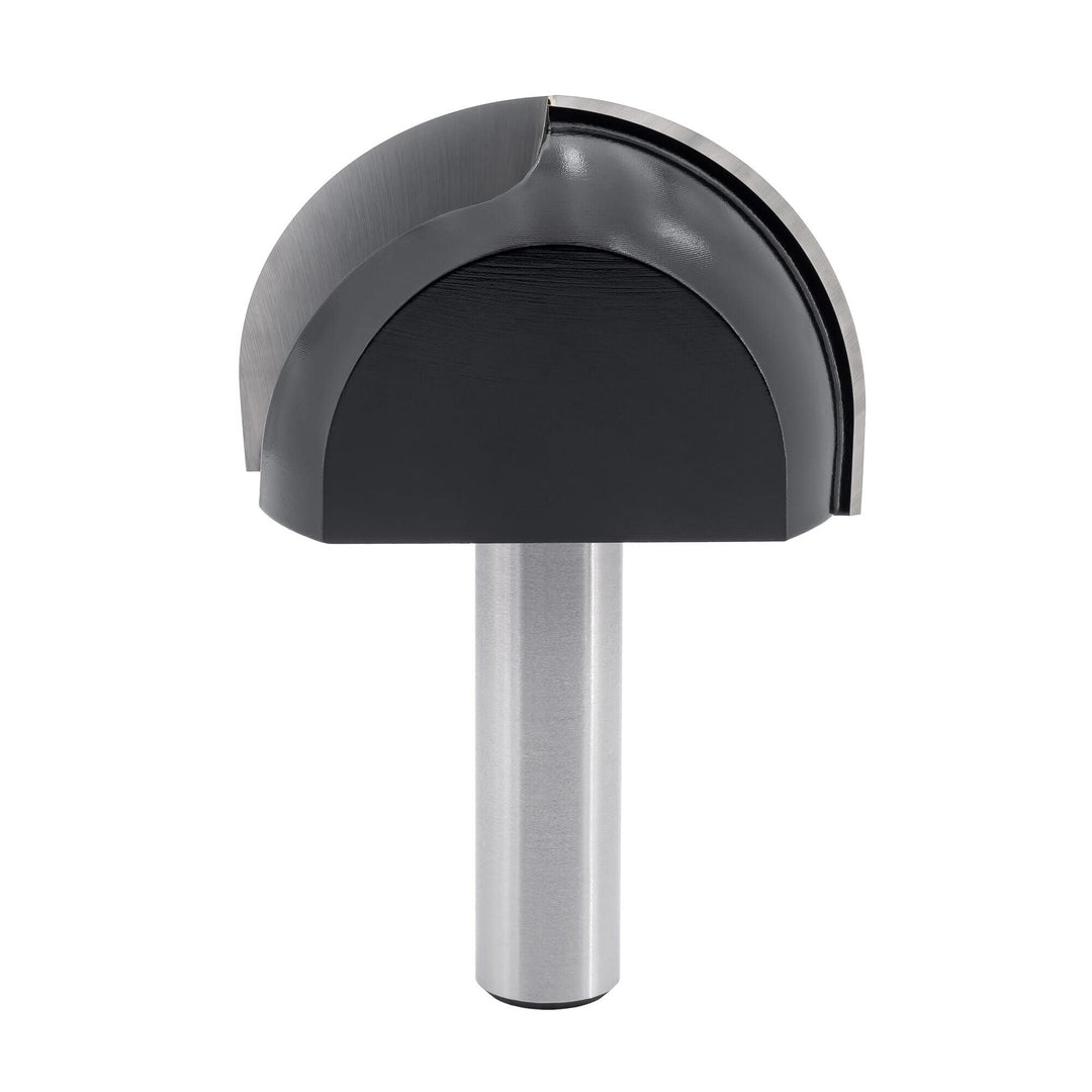 ENT 12388 Hohlkehlfräser HW, Schaft (S) 12 mm, Radius (R) 25,4 mm, D 50,8 mm, NL 31,8 mm, SL 40 mm,
