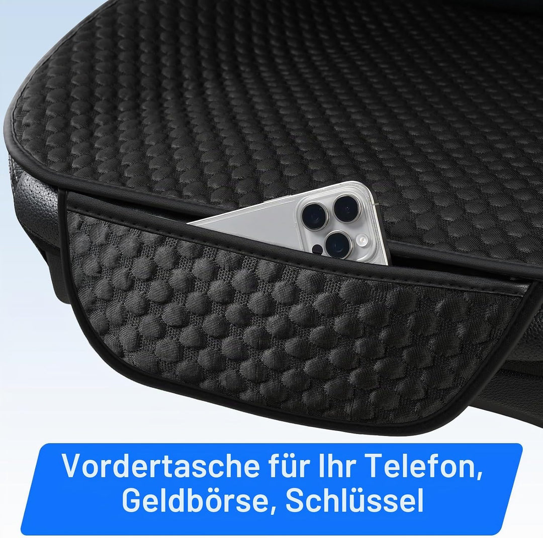 ZATOOTO Sitzbezug Auto Vordersitze, 1 Stück Sitzkissen Auto, Sitzauflage Auto Vordersitze, Sitzschut