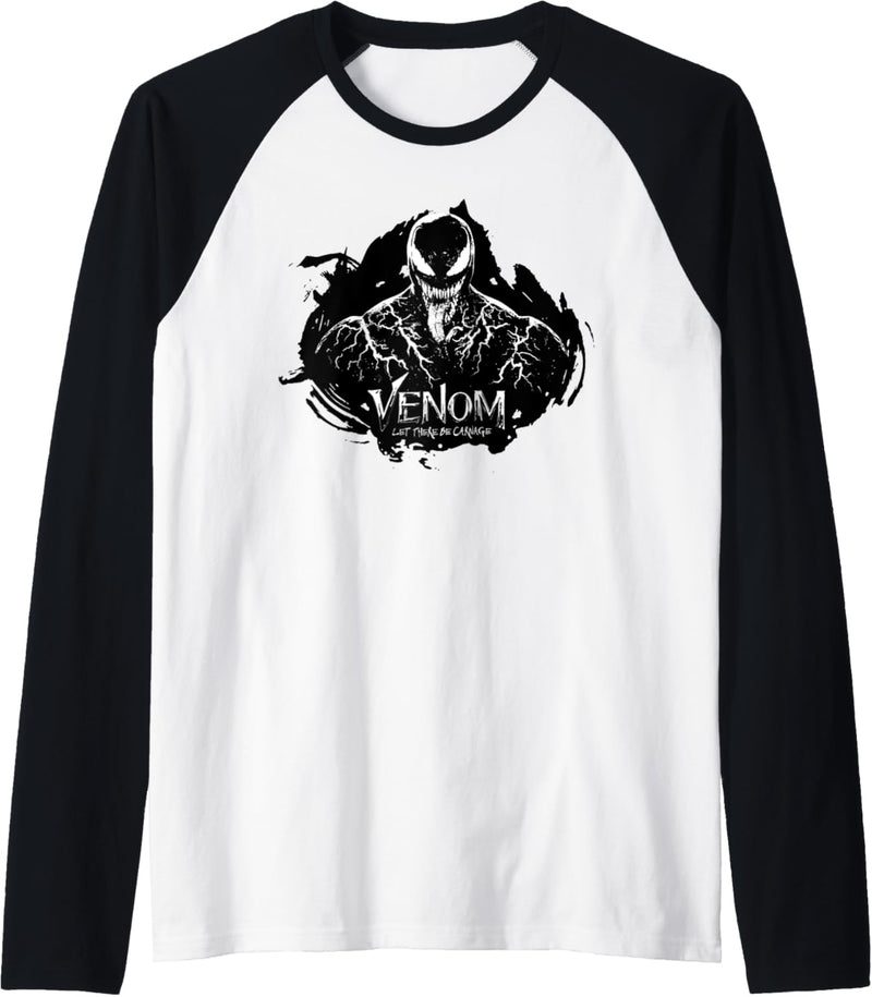 Marvel Venom: Let There Be Carnage Symbiote Raglan