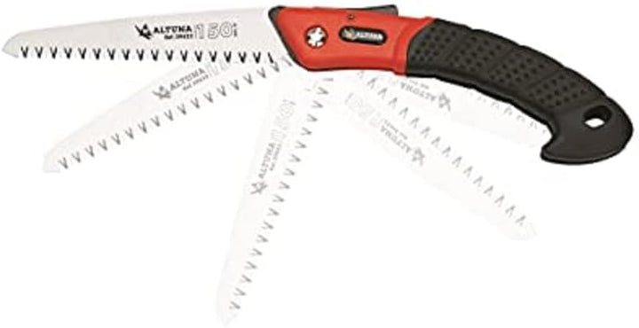 Altuna Folding Pruning Saw Blade, Serrated Japanese 6"/150mm, 6"/150mm