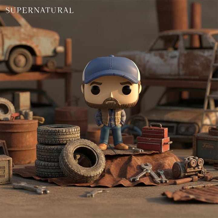 Funko Pop! TV: Supernatural - Bobby Singer - Vinyl-Sammelfigur - Geschenkidee - Offizielle Handelswa