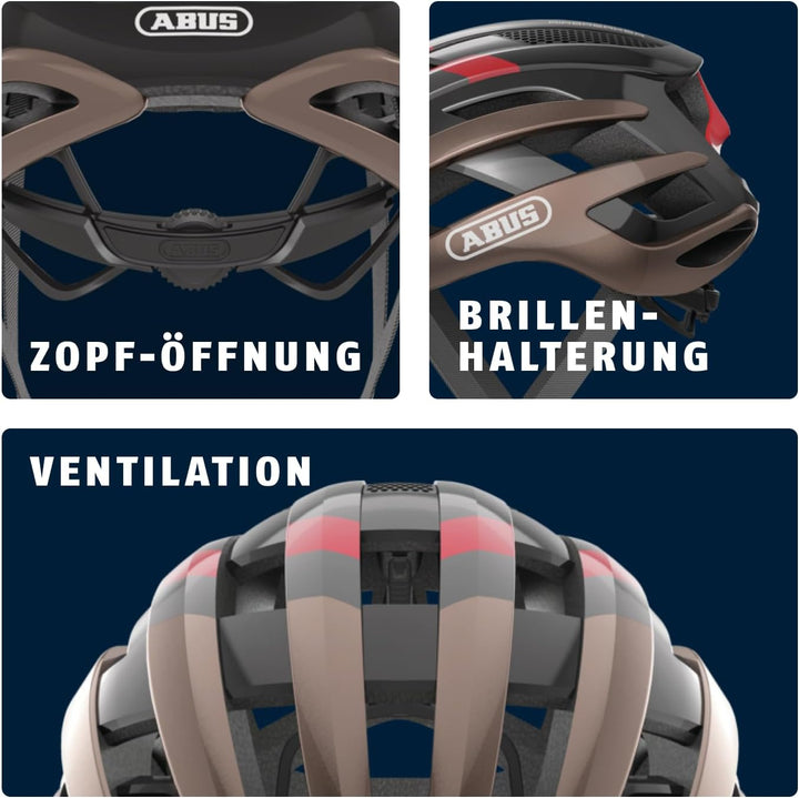 ABUS Rennradhelm AirBreaker - High-End Fahrradhelm für den professionellen Radsport - für Jugendlich
