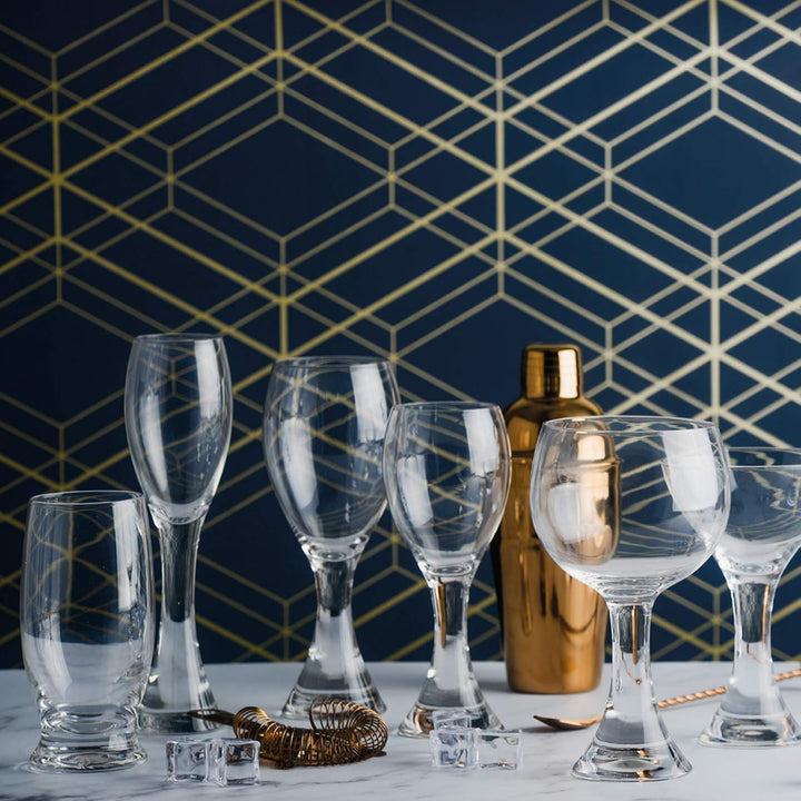 Anton Studio Designs Manhattan Gin-Gläser, durchsichtig, Set aus 2 Gläsern, Gin-Gläser