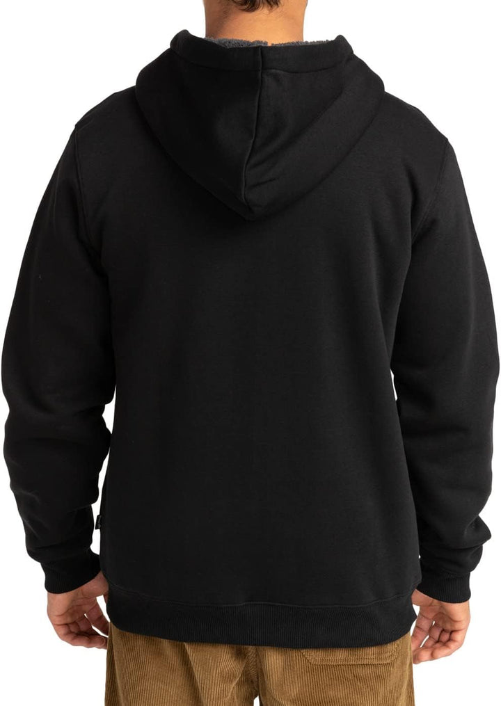 Billabong Herren Arch Sherpa Sweatshirt (1er Pack) M Schwarz, M Schwarz