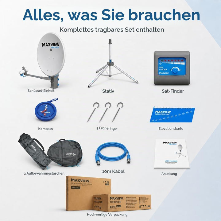 Maxview Sat-Anlage Precision Sat-Kit 55