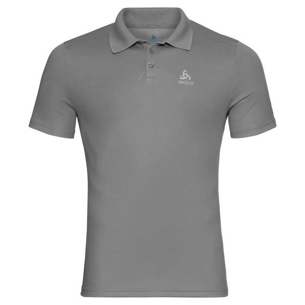 Odlo Herren F-Dry_550802 Polo Shirt S Odlo Steel Grey, S Odlo Steel Grey