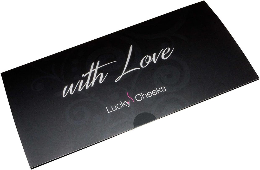 Lucky Cheeks - Golden Diamond Maske mit Svarowski Strass