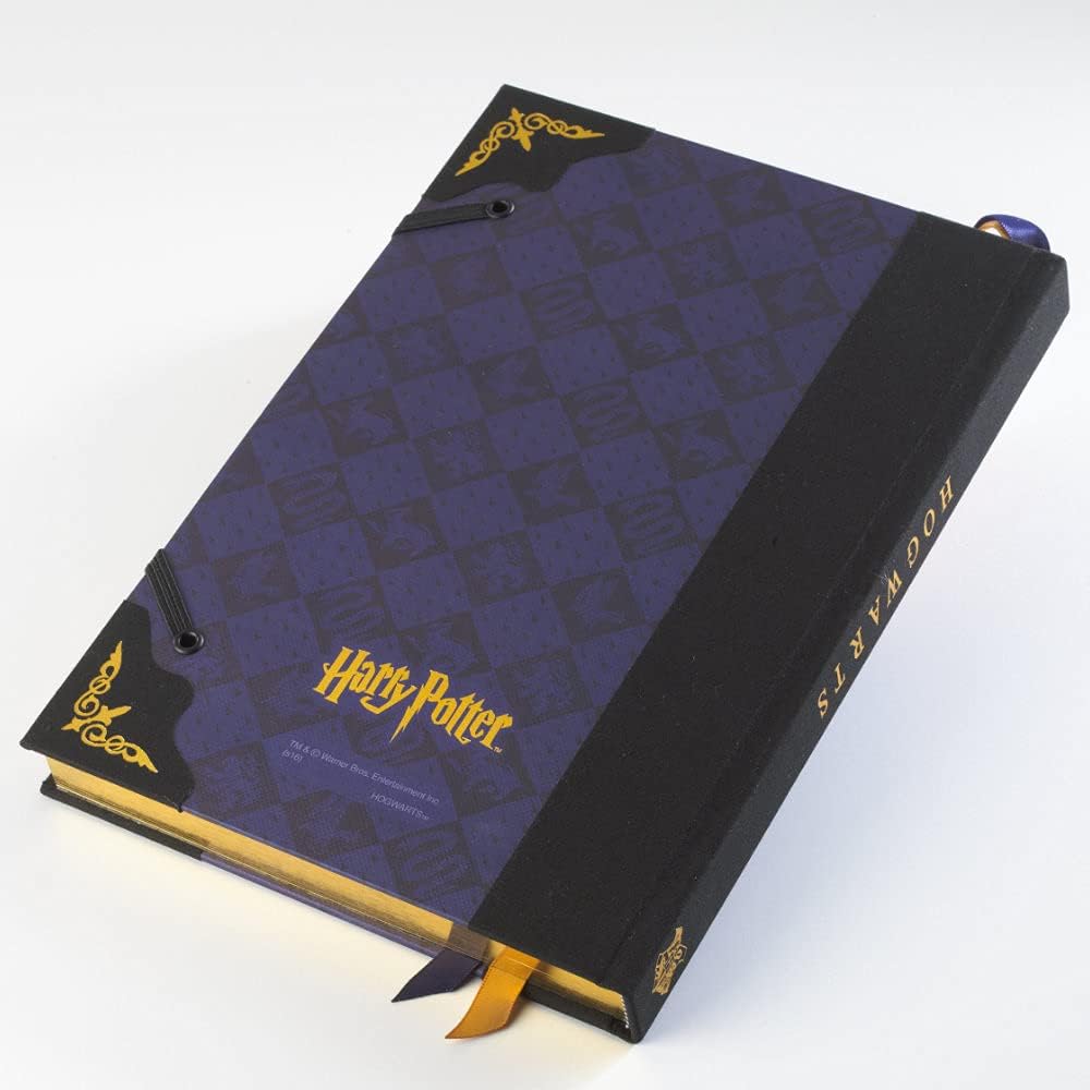 The Noble Collection NN7335 Harry Potter Premium Notizbuch Hogwarts Wappen Hardcover, gebunden, mit